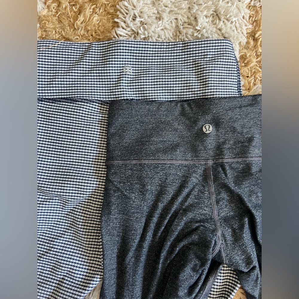 Lululemon wonder under 3/4 length capris